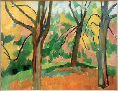 Parkland av Heinrich Nauen