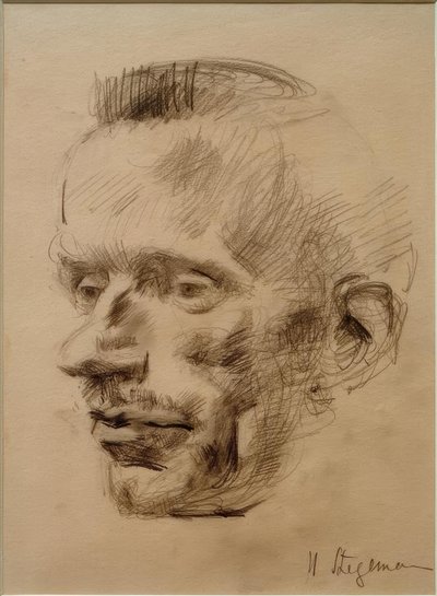 Portrett av Wilhelm Werner, rundt 1926 av Heinrich Stegemann