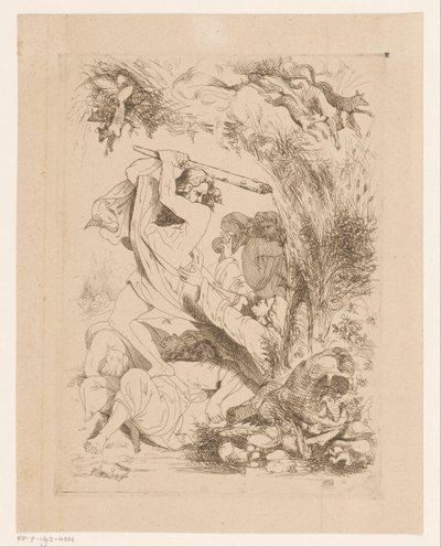Samson beseirer filistrene sinne (Ira) Deadly Sins and the Fall (serietittel) av Heinrich Vianden