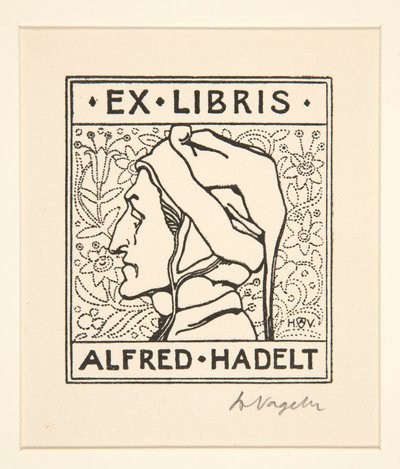 Bookplate: Alfred Hadelt   1336121   no       norwegian Successfully Translated  Original: Coastal Landscape with Anchored Vessels Translat: Coastal Landscape with Anchored Vessels 1240996 no norwegian Successfully Translated Original: Study for "Catskill  av Heinrich Vogeler