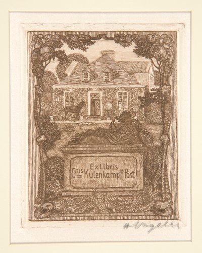 Bokplater av Heinrich Vogeler