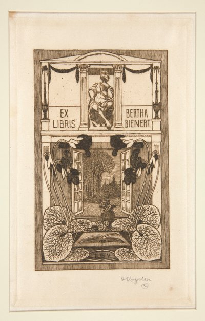 Bokplater av Heinrich Vogeler