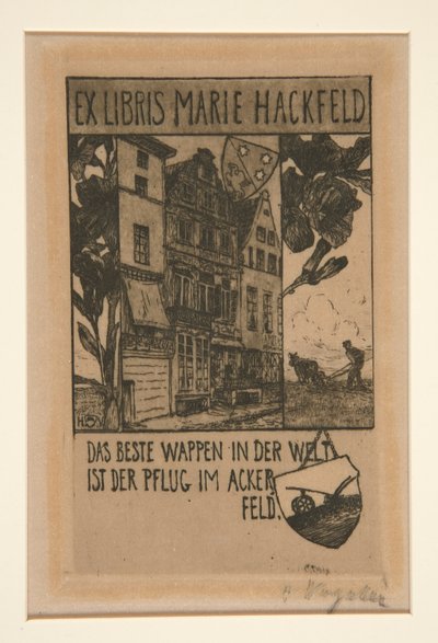 Bokplater av Heinrich Vogeler