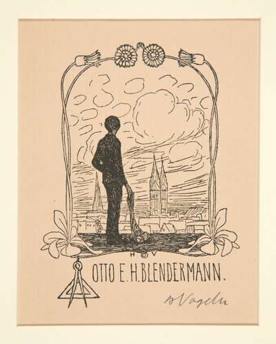 Bokplater av Heinrich Vogeler