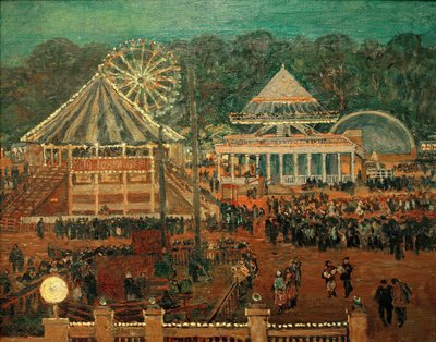 Gorky Central Park for kultur og fritid, 1933. av Heinrich Vogeler
