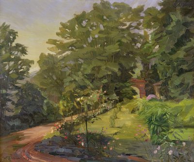 Rosehage av Heinrich Wilhelm Truebner