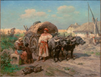 Hvilende sigøyner av Heinrich Winter
