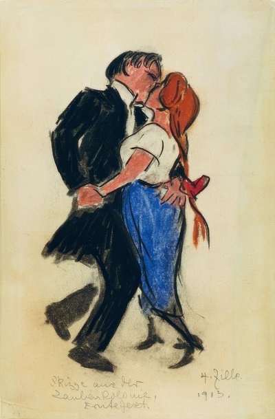 Dansepar av Heinrich Zille