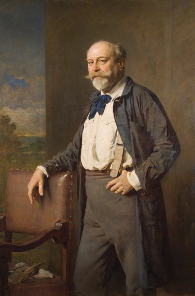 Billedhuggeren Rudolf Weyr av Heinrich von Angeli
