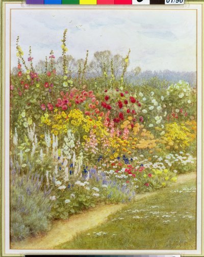 En urteaktig kant av Helen Allingham