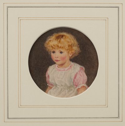 Henry Allingham, 3 år (akvarell på papir) av Helen Allingham