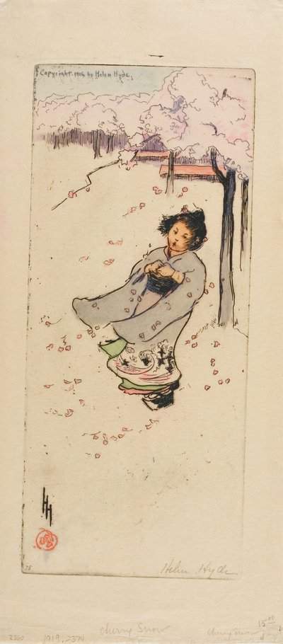 Kirsebærsnø av Helen Hyde