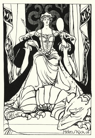 Lucifera (gravering) av Helen S. Kuck