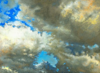 Gjennombrudd, 2013 (olje på papir) av Helen White