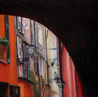 Menaggio-lykter, 2012, av Helen White