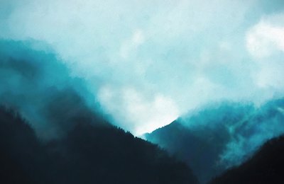 Fjellpass, 2019 av Helen White