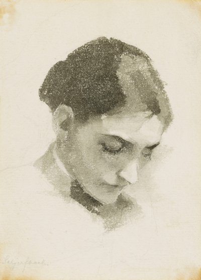 Et hode til en kvinne av Helene Schjerfbeck