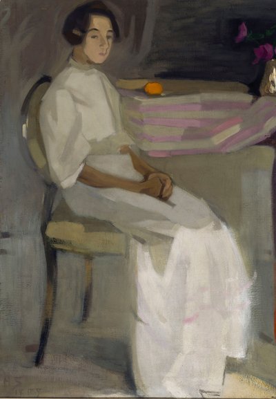 Kostymebilde II, 1909. av Helene Schjerfbeck