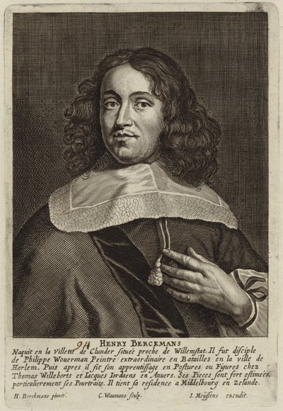 Portrett av Hendrick Berckman av Hendrick Berckman