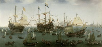 Returen til Amsterdam for den andre ekspedisjonen til Øst-India av Hendrick Cornelisz. Vroom