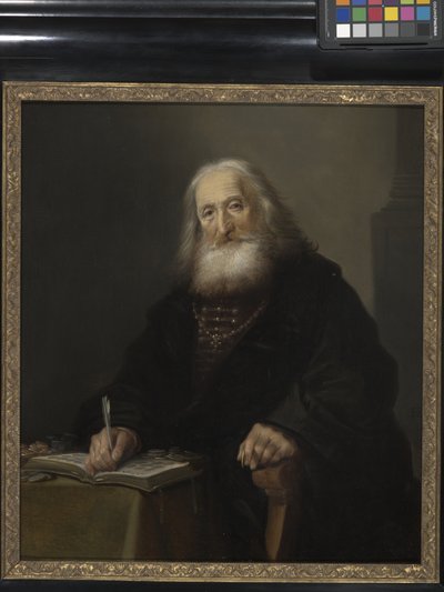 Myntsamleren (olje på tre) av Hendrick Gerritsz Pot