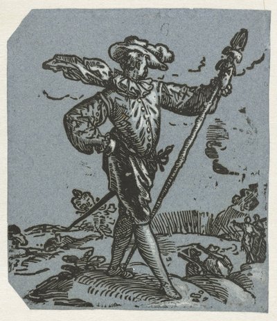 Infanterikaptein av Hendrick Goltzius (circle of)