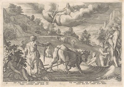 Sølvalderen Metamorphoses of Ovid (serietittel) av Hendrick Goltzius (workshop of)