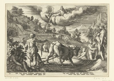 Sølvalderen Ovids metamorfoser (serietittel) av Hendrick Goltzius (workshop of)