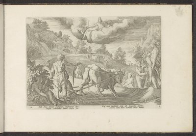 sølvalder Ovids metamorfoser (serietittel) Gjenskapninger av P. Ovidius Naso (serietittel) av Hendrick Goltzius (workshop of)