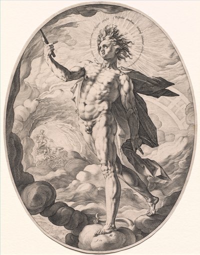 Apollo av Hendrick Goltzius