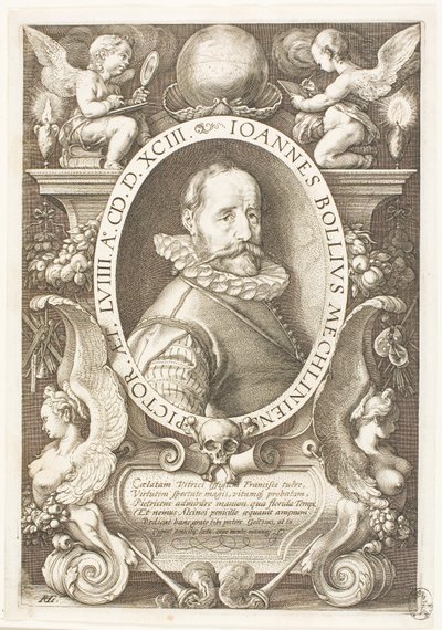Bol, Hans (1534-1593) maler av Malines, fra 1591 i Amsterdam av Hendrick Goltzius