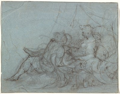 Kjære par av Hendrick Goltzius