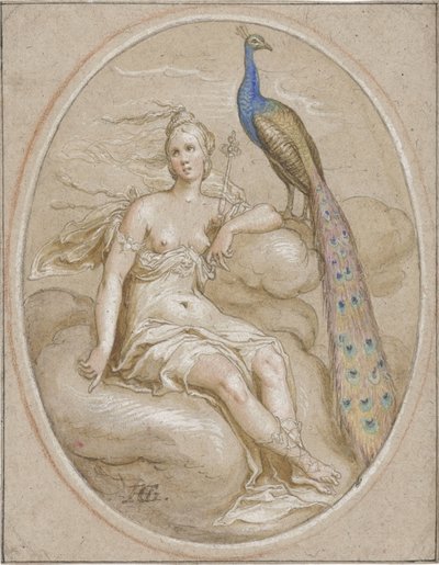 Juno av Hendrick Goltzius