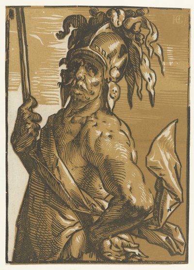 Mars av Hendrick Goltzius