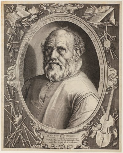 Mars og Venus overrasket av Vulkan av Hendrick Goltzius
