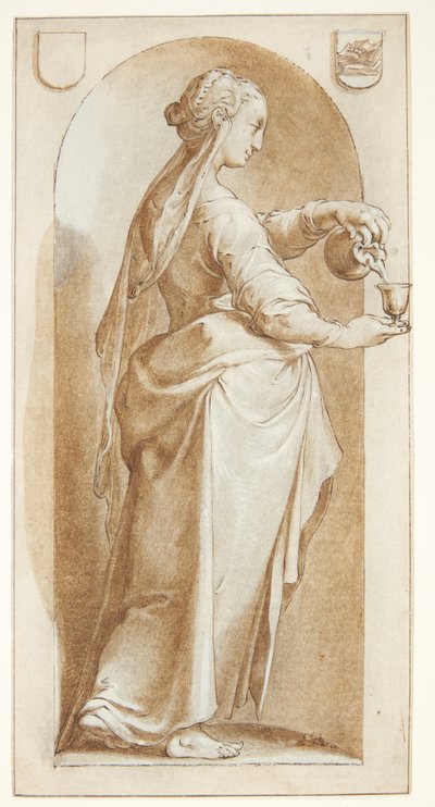 Moderasjon av Hendrick Goltzius