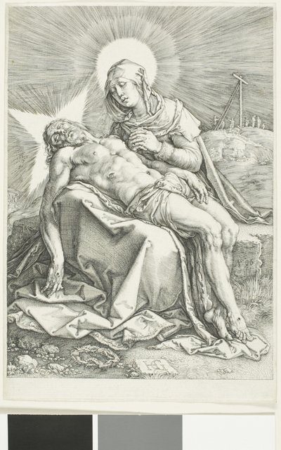 pieta av Hendrick Goltzius