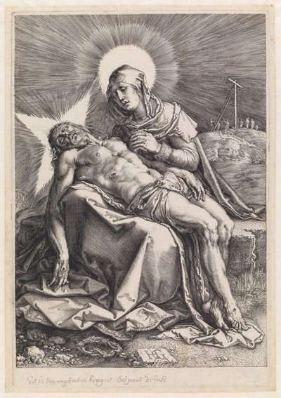 Piëta av Hendrick Goltzius