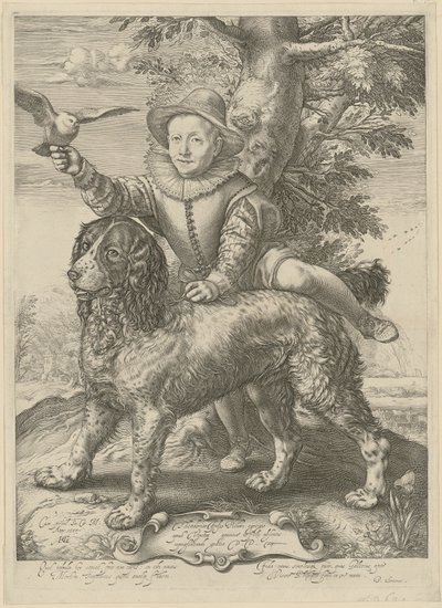 Portrett av Frederik de Vries av Hendrick Goltzius
