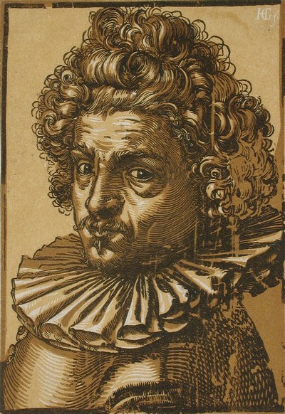Portrett av Gillis van Breen av Hendrick Goltzius
