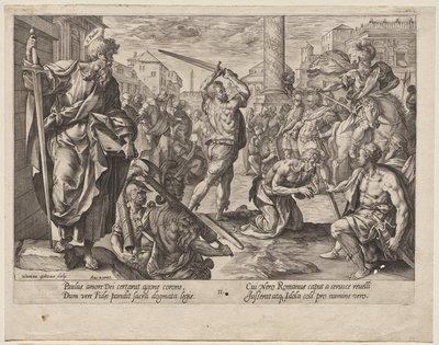 St. Paul av Hendrick Goltzius