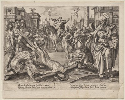 St. Peter av Hendrick Goltzius