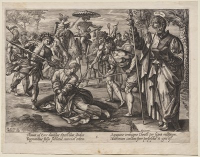 St. Thomas av Hendrick Goltzius