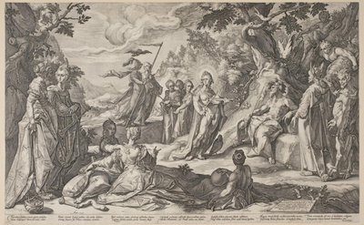 Midas-dommen av Hendrick Goltzius