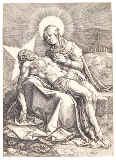 Jomfruens klage av Hendrick Goltzius