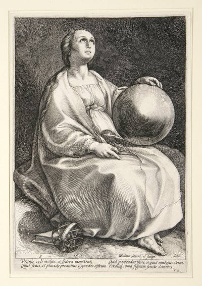 De ni musene av Hendrick Goltzius