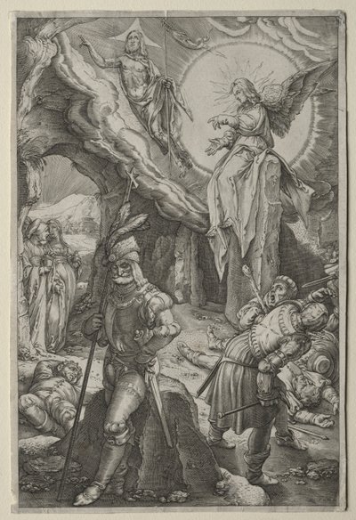The Passion: The Resurrection av Hendrick Goltzius