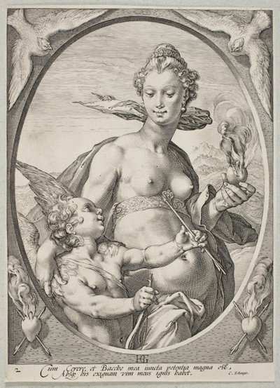 Venus av Hendrick Goltzius