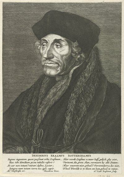 Portrett av Aberforth Erasmus av Hendrick Lambertsz. Roghman