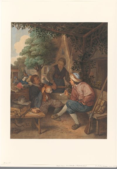 Hvilende reisende av Hendrik Abraham Klinkhamer